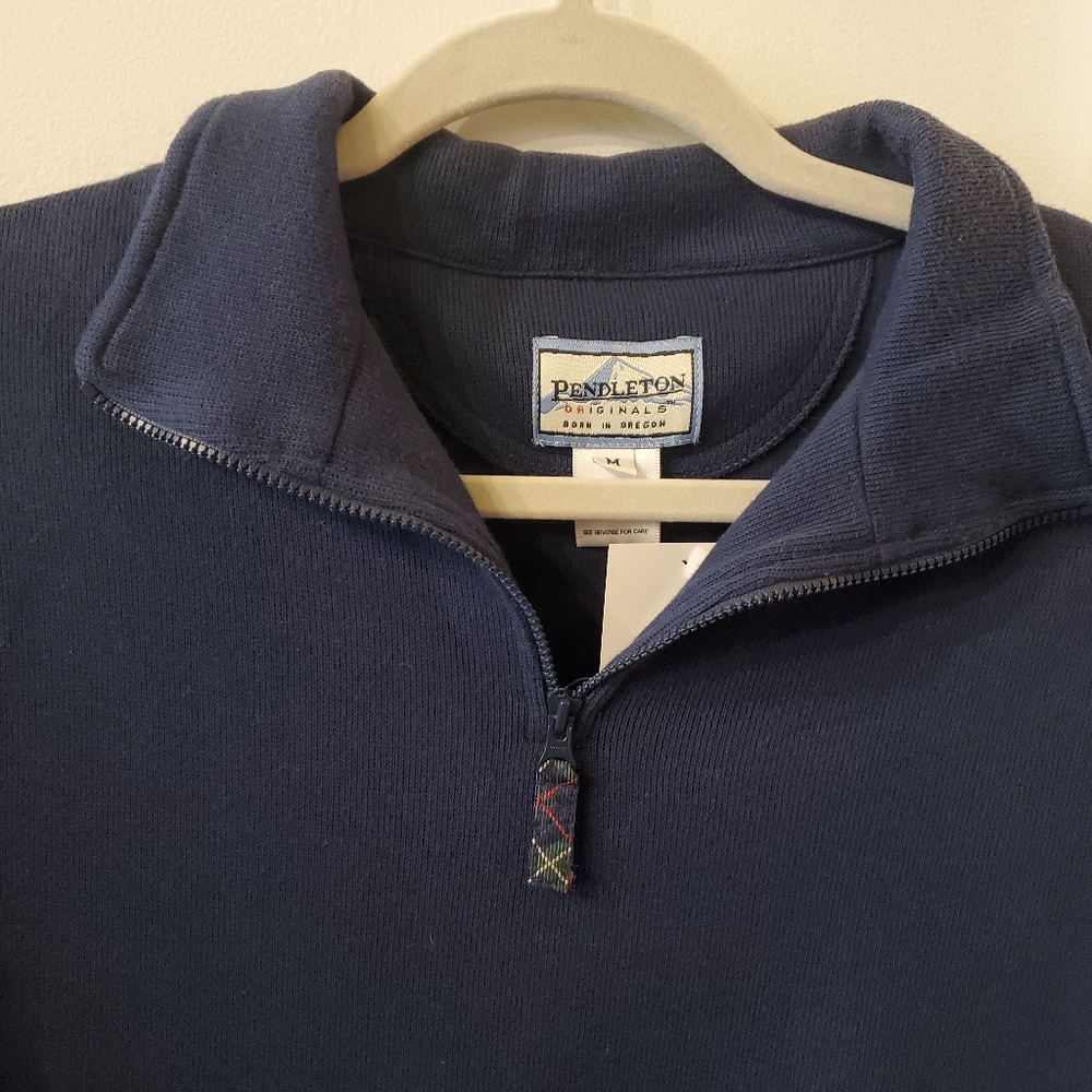 Pendleton Quarter Zip Sweatshirt - image 2